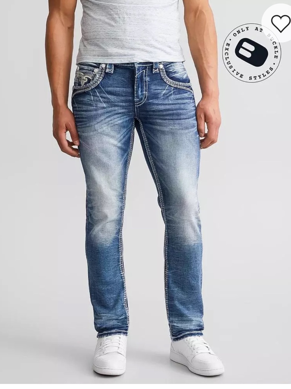 Rock Revival Dimitri Slim Straight Stretch Jean size 31